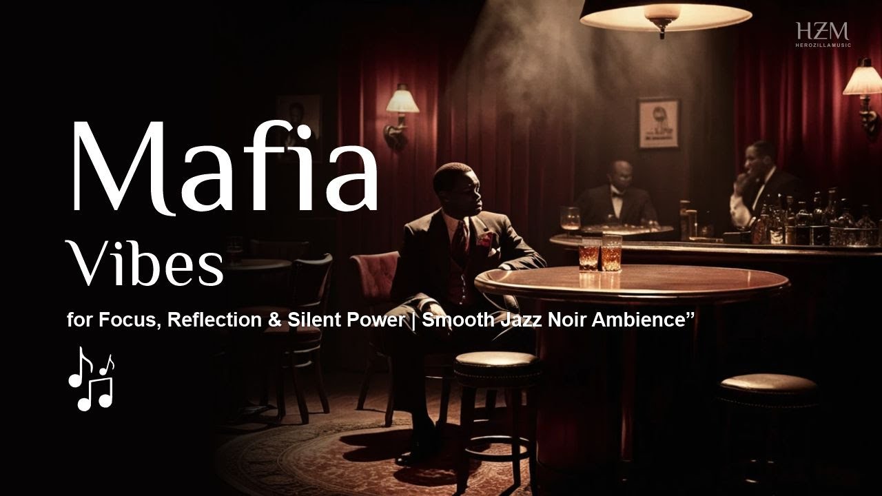 Mafia Vibes Jazz for Focus, Reflection & Silent Power | Smooth Jazz Noir Ambience
