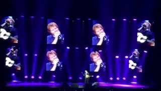 Give me love~ Ed Sheeran in Paris 20150202