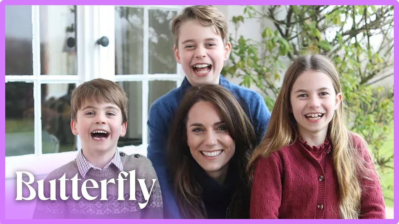 Kate Middleton Poses with 3 Kids in New Photo for U.K. Mother's ...