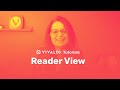 Reader View in Vivaldi image