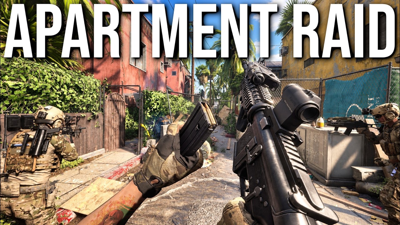 Apartment Raid Realistic CQB Gameplay - Ready or Not