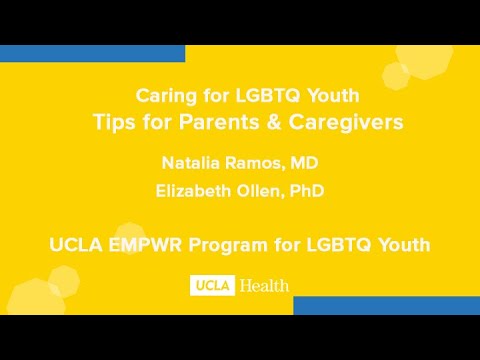 LGBTQの若者の世話：親と介護者のためのヒント| UCLAMDChat