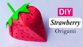 How to make origami strawberry I strawberry origami 3d screenshot 2