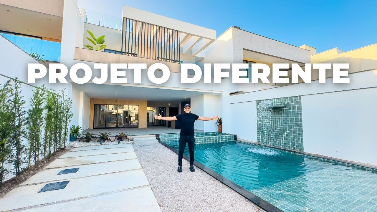 TRIPLEX MODERNO COM 5 SUÍTES | Casa à venda no condomínio Parc des Palmier - Recreio | Azuza