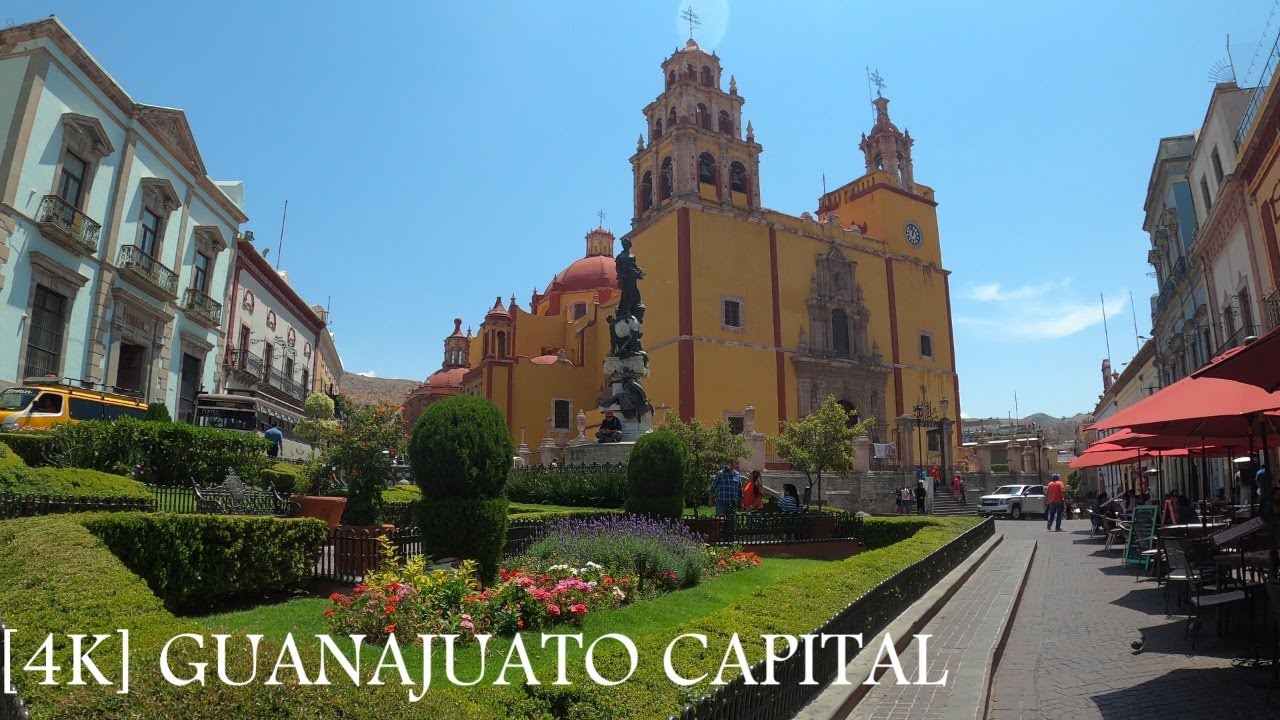 [4K] Caminando por las calles de Guanajuato