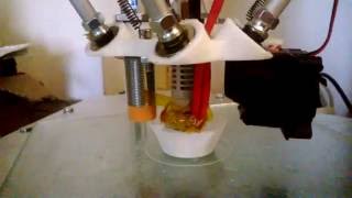 Spiral vase magnetic joint delta kossel