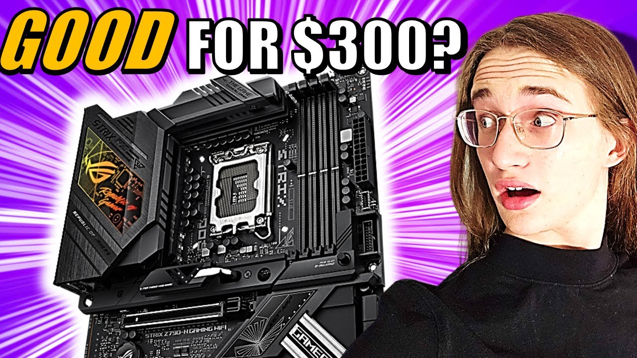 A SENSIBLE Motherboard for $300?! ASUS ROG Strix Z790-H Gaming 