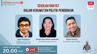SEKOLAH RAKYAT DALAM KERUWETAN POLITIK PENDIDIKAN