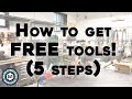 How to get FREE Tools!! (5 Steps)