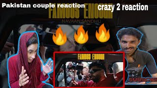 Reaction on Famous Enough(Official Video) |Navaan Sandhu | ft.Tanu Grewal |Gurlez Akhtar |New Punjab