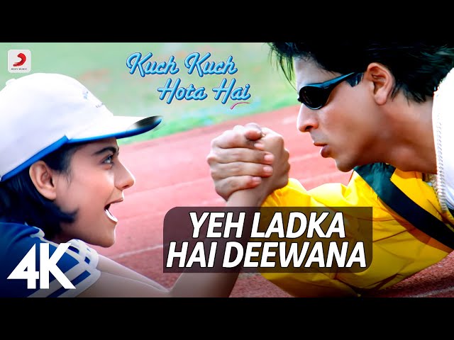 Yeh Ladka Hai Deewana: 4K Video |Kuch Kuch Hota Hai |Shah Rukh Khan, Kajol |Udit Narayan|Alka Yagnik class=