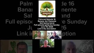 Growing Palm Trees in Canada?! 🇨🇦🌴 Palmcast Teaser Banana Joe Clemente