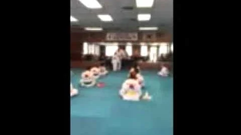 Getting my yellow belt