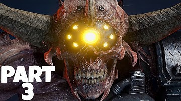 DOOM ETERNAL Gameplay Walkthrough Part 3 [4K 60FPS PC ULTRA] - No Commentary.