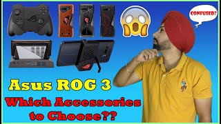 All Asus ROG 3 Accessories Explained in Depth With Pros and Cons | Which U Should Buy? | India Price