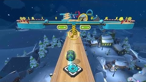 Going Ball + Portal Run Challenge Green ball Combination Gameplay walkthrough,Mobile iOS Android