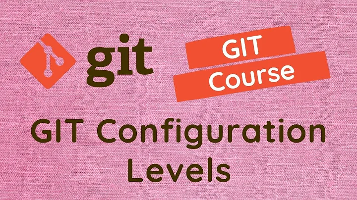 4. Git Configuration Levels. Explore Local, User, and System level config files - GIT