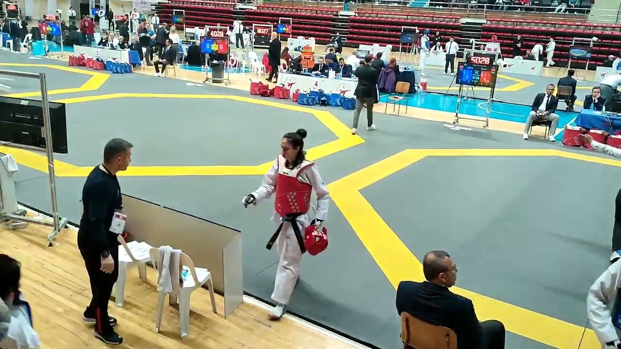 -57 Kg YAĞMUR BAYSAL Büyükler Türkiye Taekwondo Şampiyonası  3. Maç