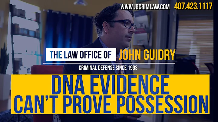 DNA Evidence Cannot Prove Possession of a Firearm by a Convicted Felon | Law Office of John Guidry