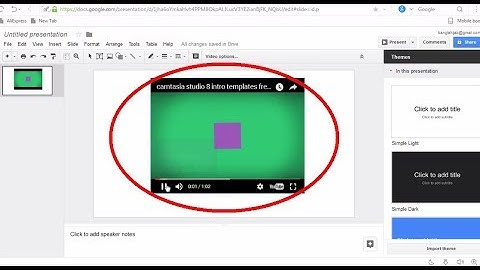 How to Embed a YouTube Video in Google Docs and slides 2017 (update tutorial)