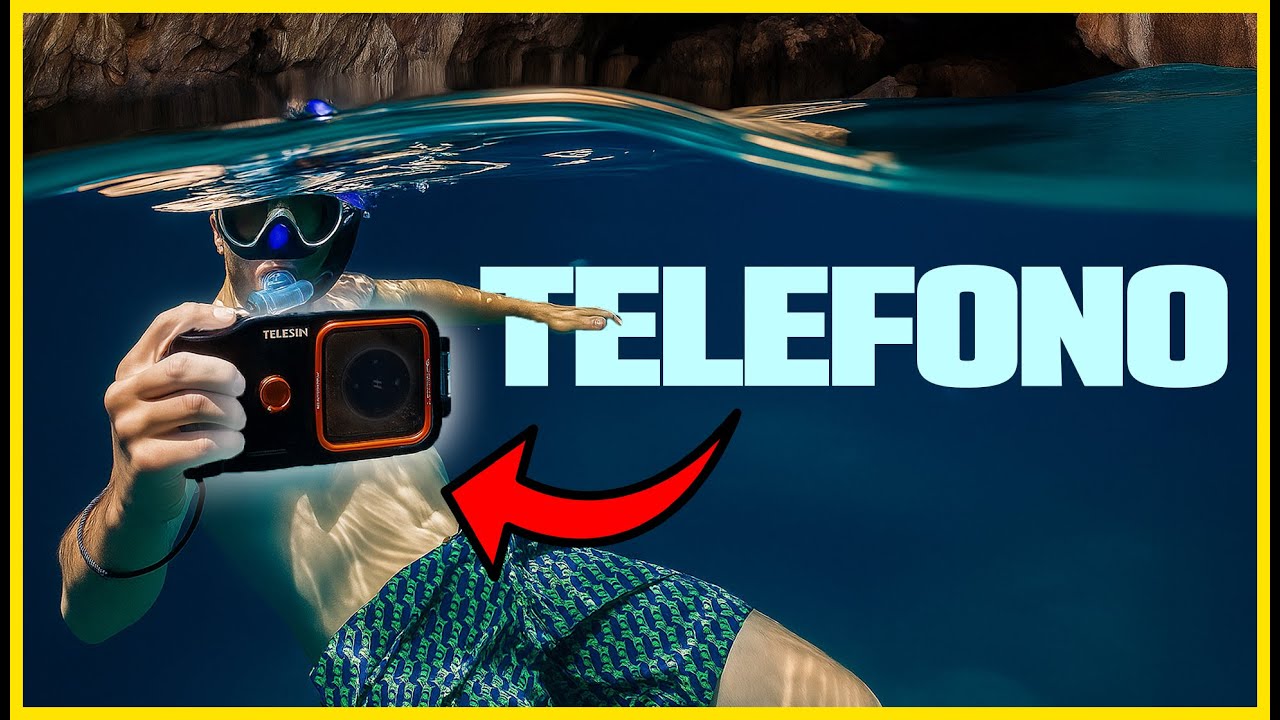 Non Serve Più la GoPro! Questo Case Subacqueo Telesin Fa Miracoli