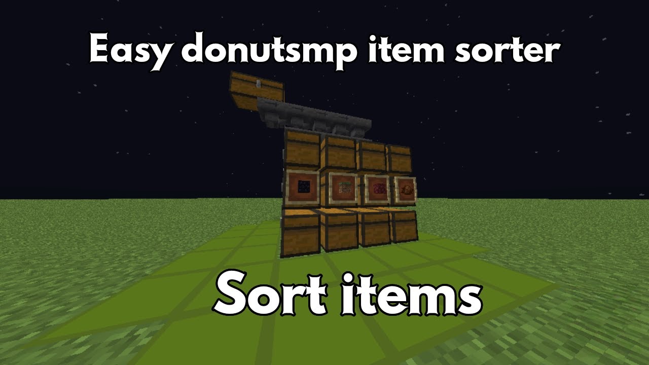 Donutsmp easy  item sorter