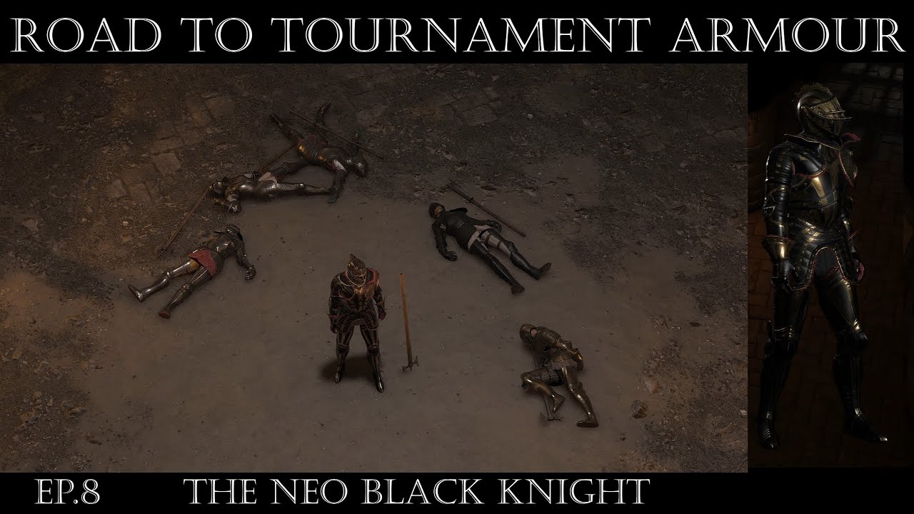 Exanima Road to Tournament Armour EP.8 The Neo Black Knight YouTube
