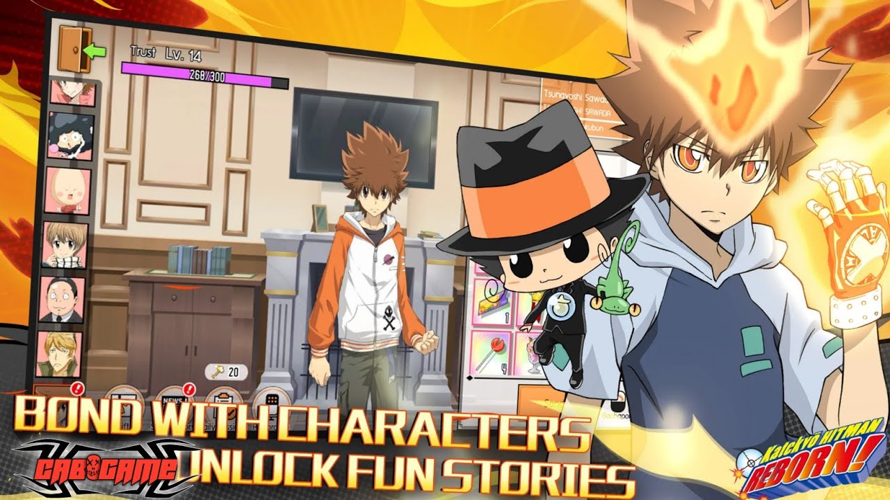 Katekyo Hitman Reborn: Anime RPG Gameplay - Official Launch