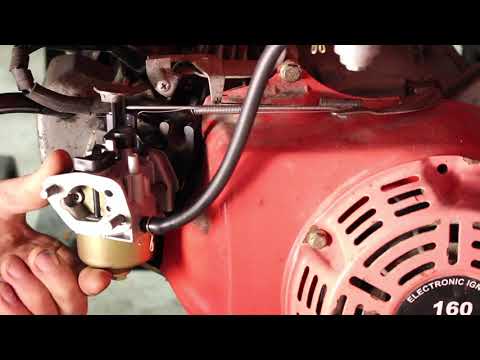 Video: Hoe vervang je de carburateur op een Honda gx160?