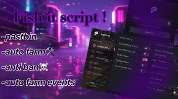 FISH IT 🎣  | Script Pastebin 2025  |AUTO FARM, INSTANT FISHING, INSTANT CATCH, AUTO EVENT, TP 📤
