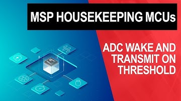 ADC wake and transmit on threshold