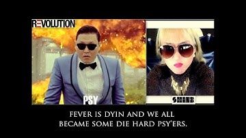 [INTERACTIVE LYRIC VIDEO]  Shin-B - PSY Revolution + Bubbles!