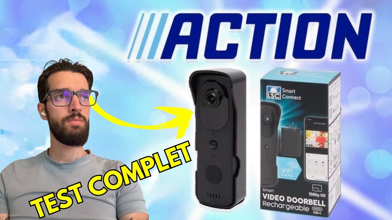 Sonnette connectée de chez Action