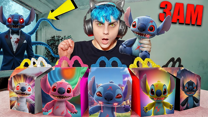 NON APRIRE gli HAPPY MEAL di LILO e STITCH!! (è venuto a casa mia!)