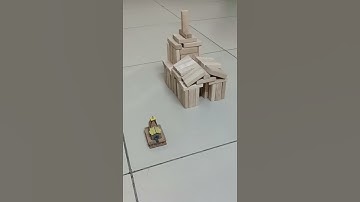 Jenga Blocks Kedarnath Temple Building (Wooden blocks temple) #jenga #woodenblocks #buildingblocks