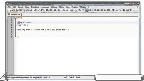 PHP Tutorial 5   Variables PHP For Beginners
