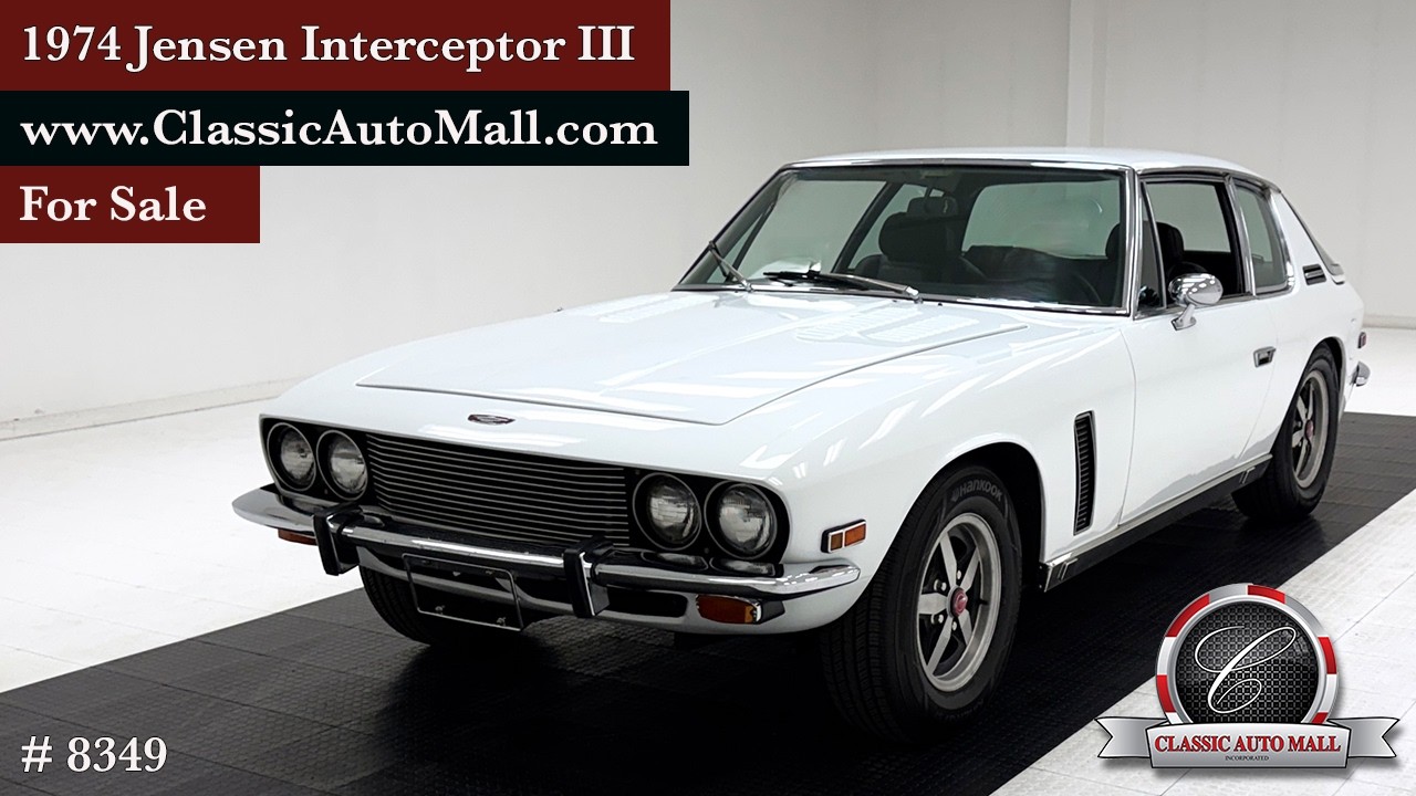 1974 Jensen Interceptor III - 440 V8 - Consignments at Classic