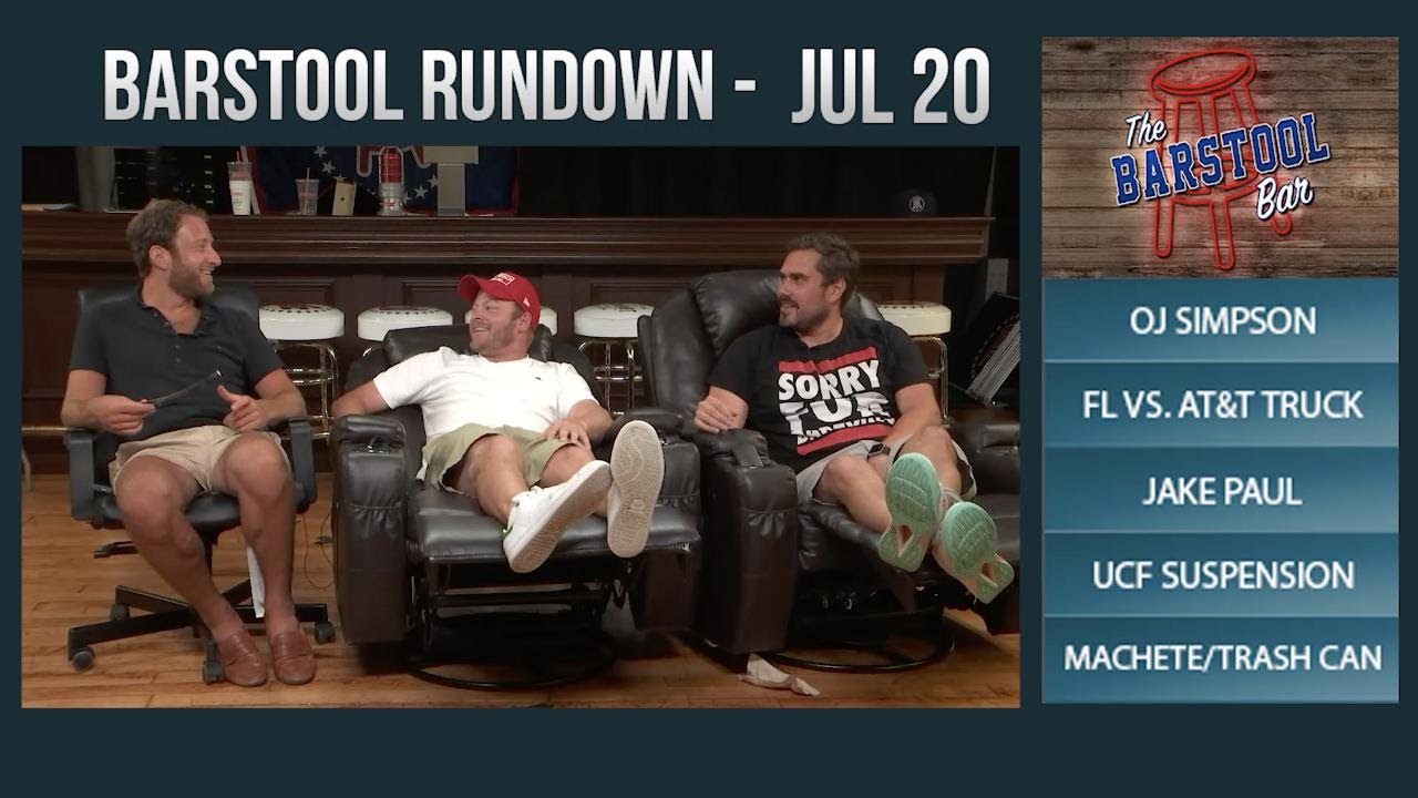 Barstool Rundown July 20, 2017 YouTube