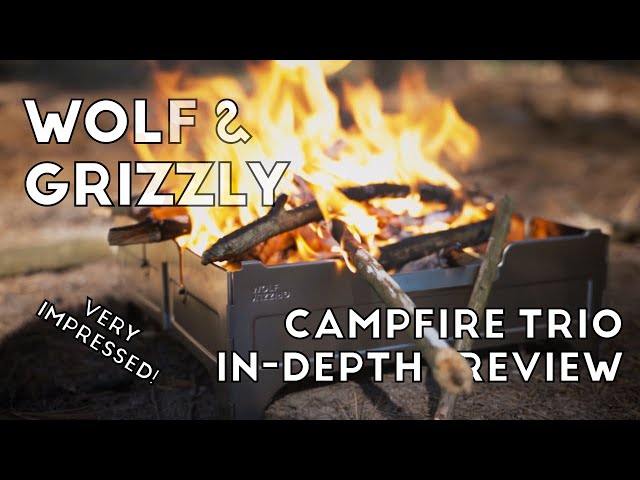 WOLF and GRIZZLY Fire Safe and Campfire Trio In-Depth Review - YouTube