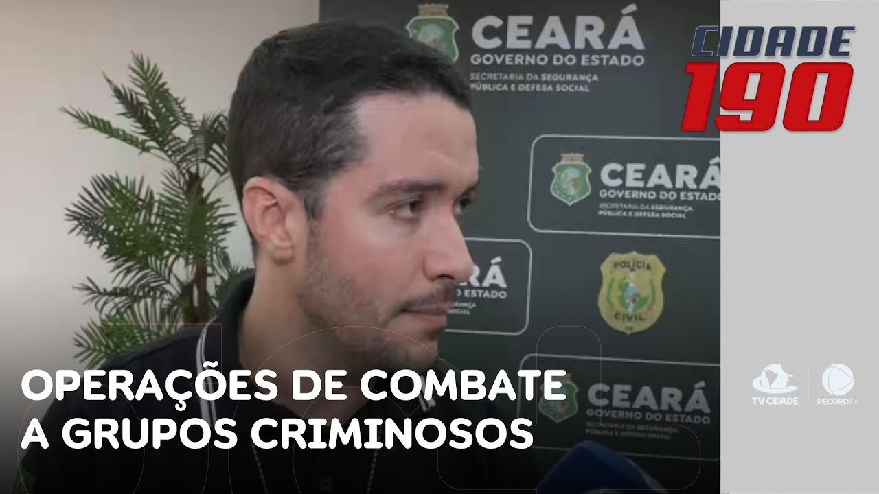 Polícia Civil divulga detalhes de operações de combate a grupos criminosos | Cidade 190