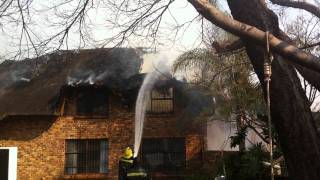 House on Fire - Faerie glen Pretoria
