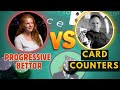 Blackjack challenge card counting vs progressive betting