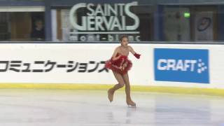 2016  ISU Junior Grand Prix - St. Gervais - Ladies Free Skate Alina ZAGITOVA