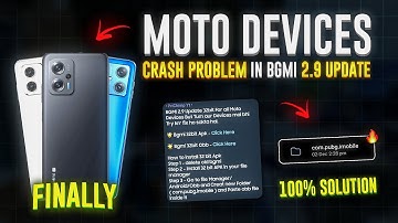 Finally, 100% Solution Moto Devices Crash 2.9 |  crash problem 2023 fix |  Crash Ho Raha Hai