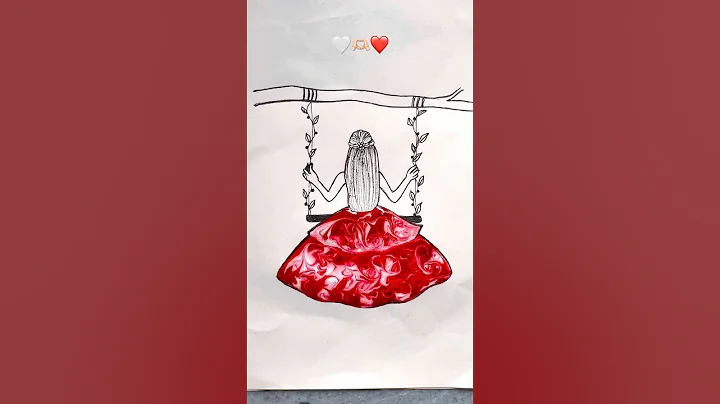 Satisfying colour mixing 🤍❤️ #colormixing #shorts #painting