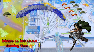 iPhone 11 iOS 18.3.8 Gaming Test 🔥 | Heating, Battery Drain & Lag Test PUBG/BGMI Free Fire!