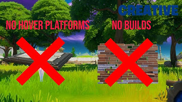 How To Make Builds Float - No Hover Platforms Or Buildings! (Fortnite Creative)