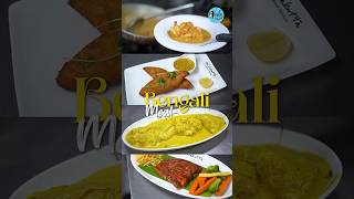Bengali Feast With Kajol- Sandesh, Kasundi, Luchi, Fish Fry | Curly Tales #shorts