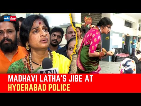 Madhavi Latha Slams Hyderabad Police, Says She's Getting Medals Like FIR For Speaking Truth