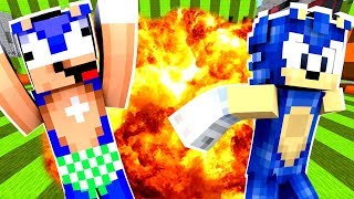 Minecraft Sonic The Hedgehog - Sonic Blows Up His House! [70]